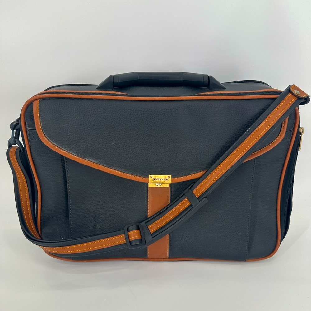 Samsonite Black And‎ Brown Briefcase Lock And Key